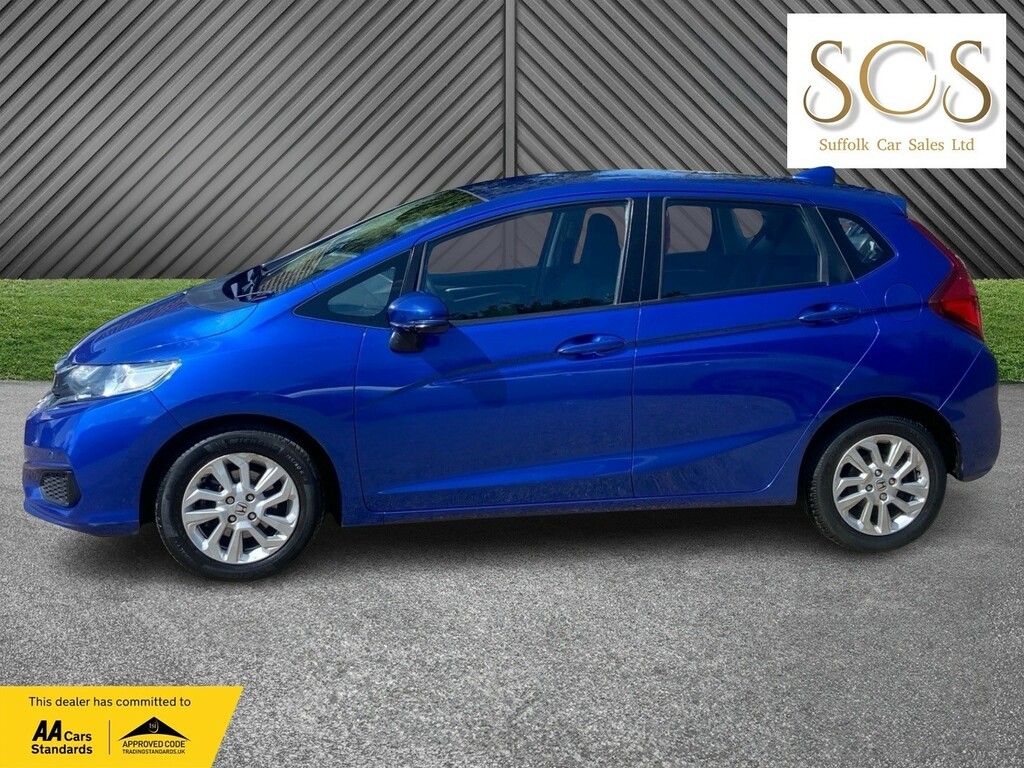 Honda Jazz Hatchback 1.3 I-vtec Se 201868 FT68FNA Blue #4