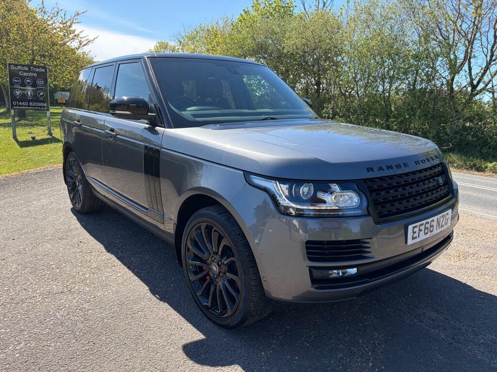 Land Rover Range Rover Suv 4.4 Sd V8 4Wd Euro 6 Ss EF66NZG Grey #5