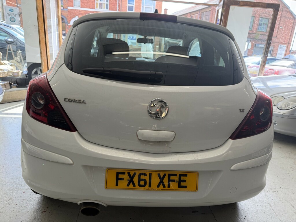 Vauxhall Corsa 1.2 16V Sxi FX61XFE White #6