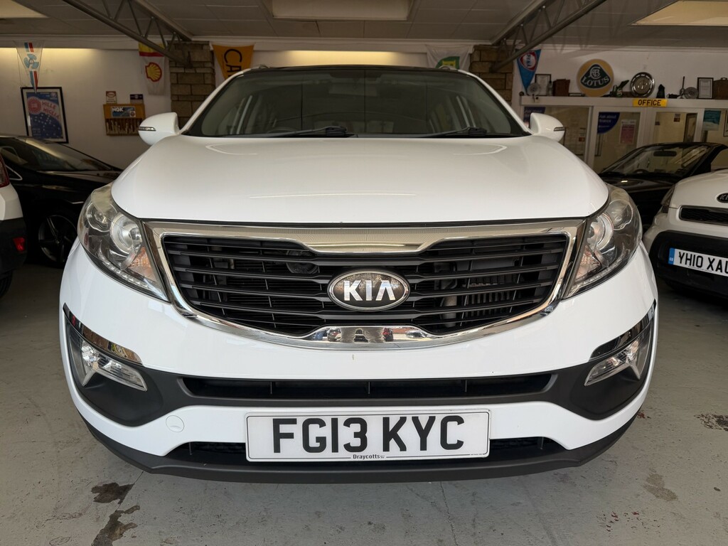 Kia Sportage 1.7 Crdi Ecodynamics 2 FG13KYC White #4