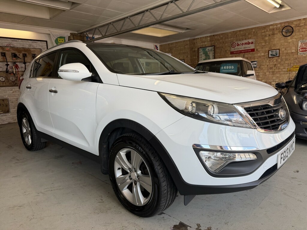 Kia Sportage 1.7 Crdi Ecodynamics 2 White