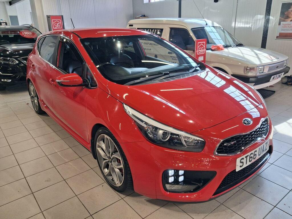 Kia Ceed 1.6 T-gdi Gt Hatchback Euro 6 2 Red