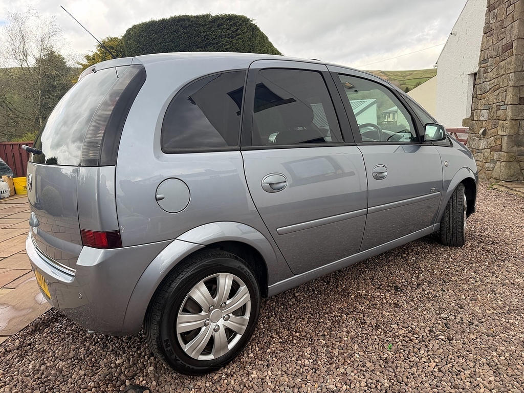 Vauxhall Meriva I Design U709 Ulez YR10KHY Silver #4