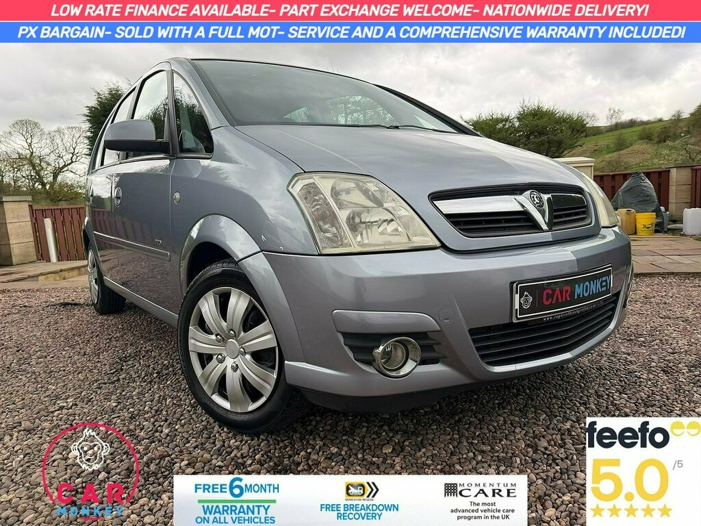Vauxhall Meriva I Design U709 Ulez Silver
