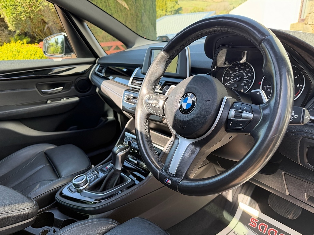 BMW 2 Series Active Tourer X-drive 220D M Sport U710 Ulez HN66HXH White #3