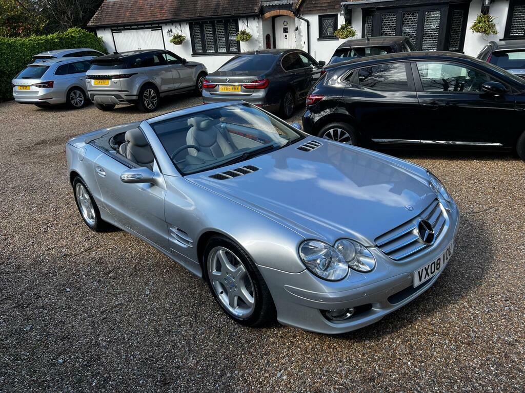 Mercedes-Benz SL Class 5.5 Sl500 7G-tronic Silver #2