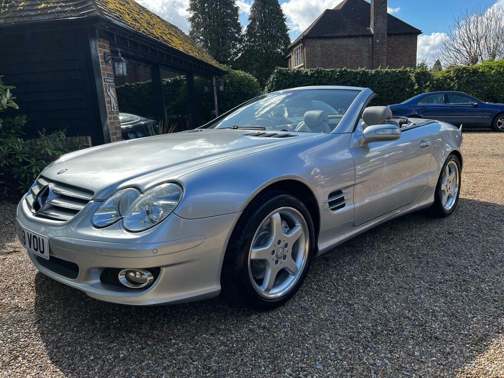 Mercedes-Benz SL Class 5.5 Sl500 7G-tronic Silver