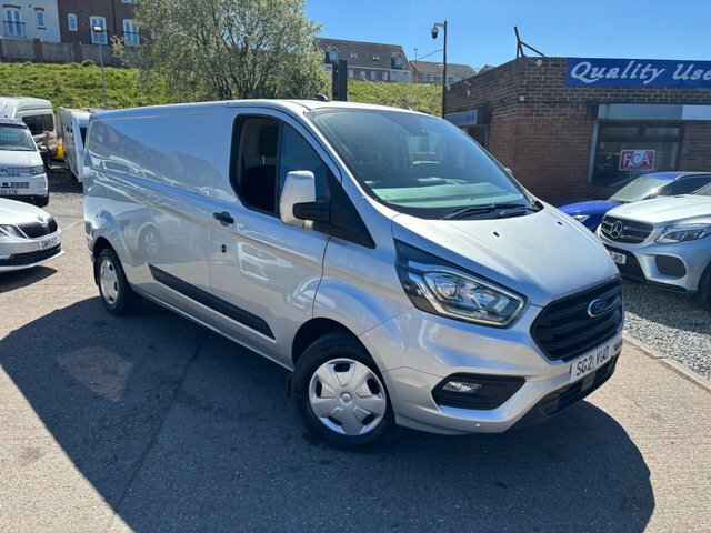Ford Transit Custom 300 Ecoblue Trend SG21VUO Silver #3