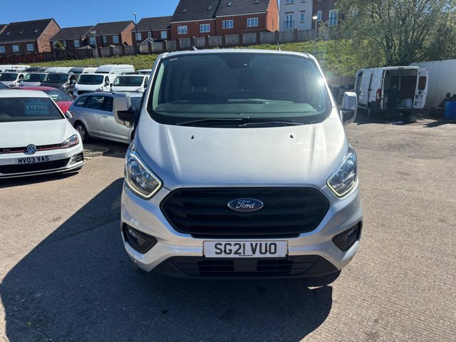 Ford Transit Custom 300 Ecoblue Trend SG21VUO Silver #4