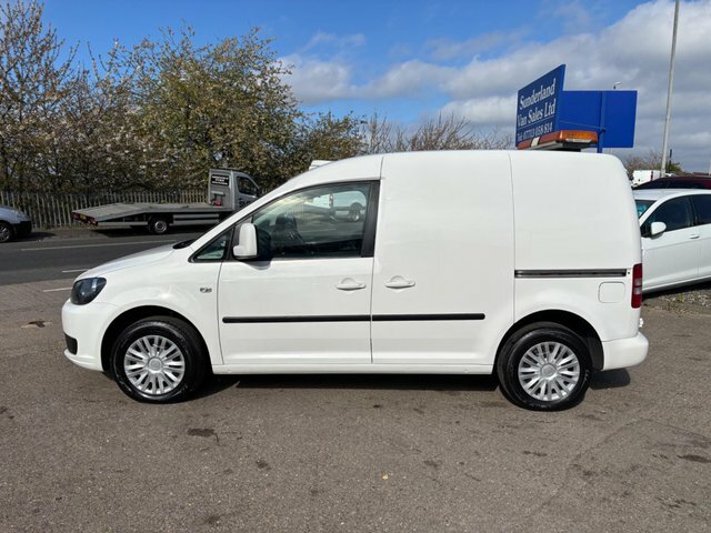 Volkswagen Caddy Tdi C20 Trendline Dsg White #6