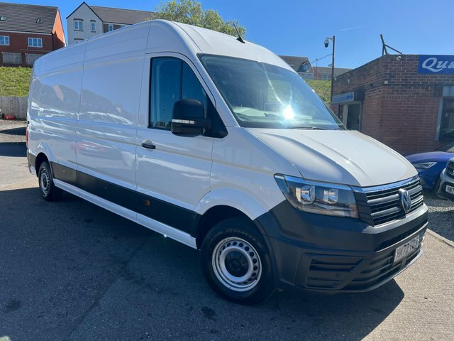 Volkswagen Crafter Tdi Cr35 Trendline Fwd HK72TUJ White #2