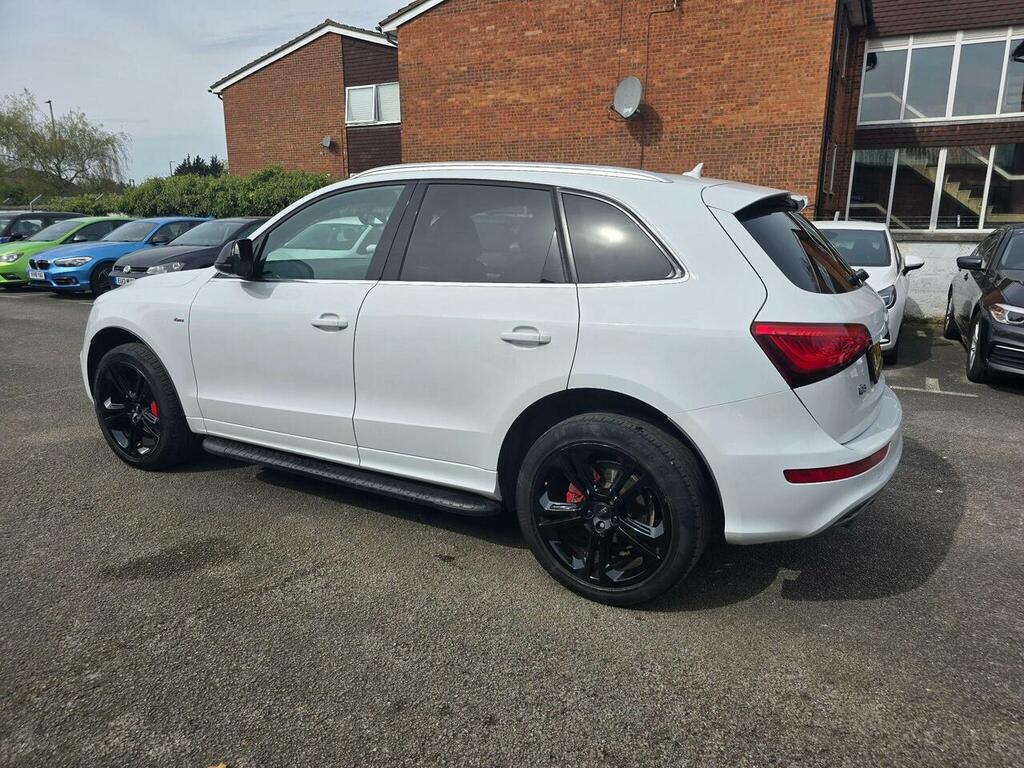 Audi Q5 2.0 Tdi S Line Plus S Tronic Quattro Euro 5 Ss DG14HCC White #6