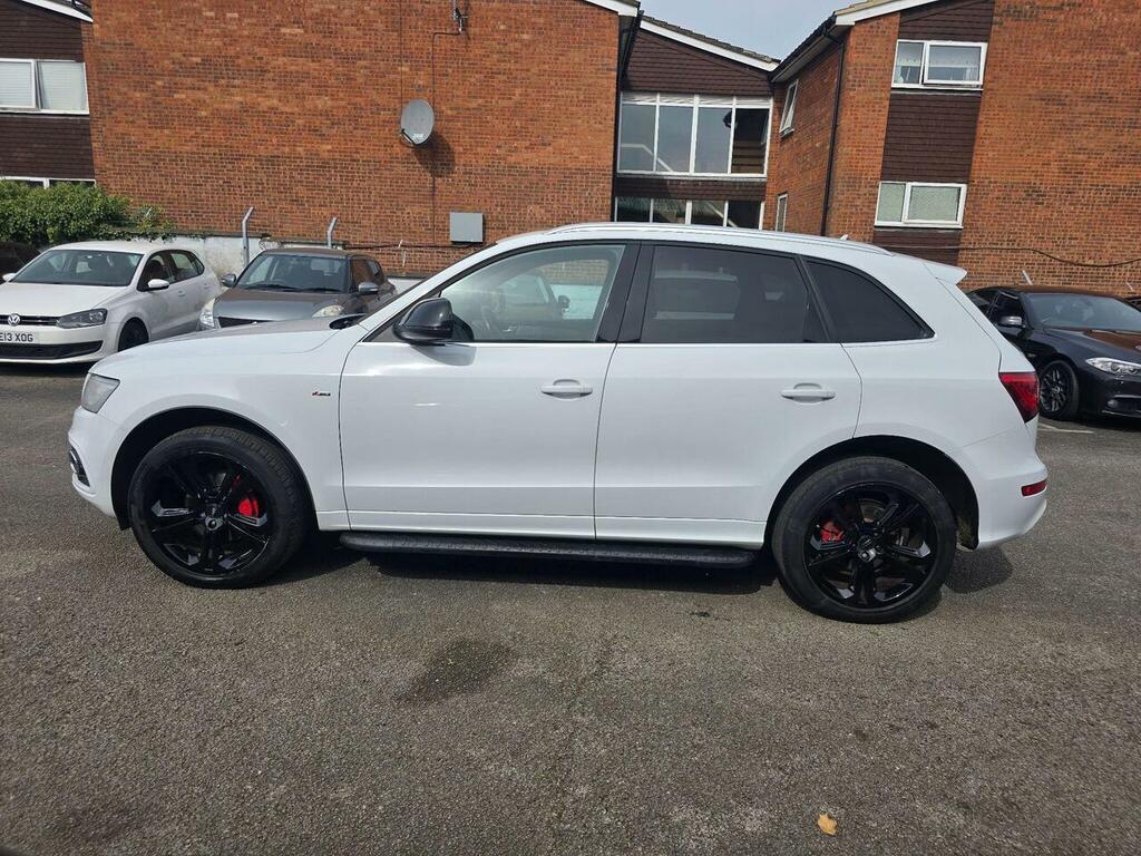 Audi Q5 2.0 Tdi S Line Plus S Tronic Quattro Euro 5 Ss DG14HCC White #5