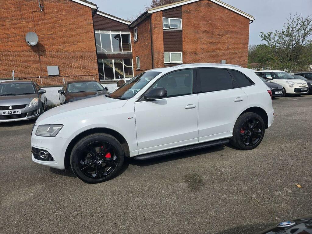 Audi Q5 2.0 Tdi S Line Plus S Tronic Quattro Euro 5 Ss DG14HCC White #4