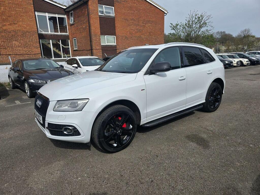 Audi Q5 2.0 Tdi S Line Plus S Tronic Quattro Euro 5 Ss DG14HCC White #3