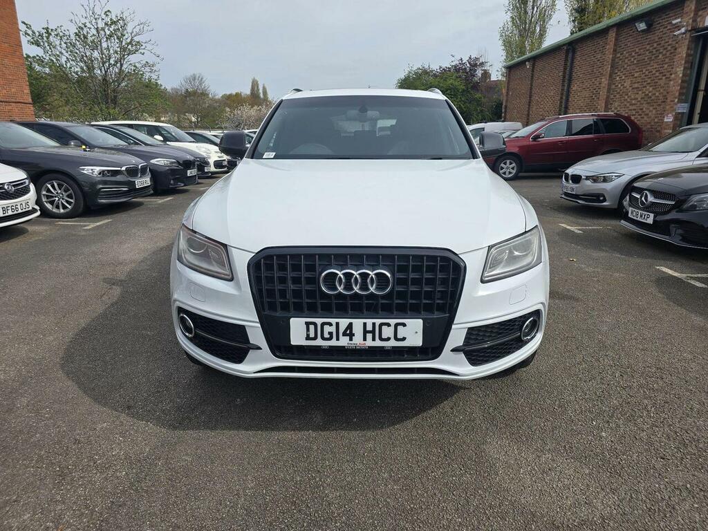 Audi Q5 2.0 Tdi S Line Plus S Tronic Quattro Euro 5 Ss DG14HCC White #2