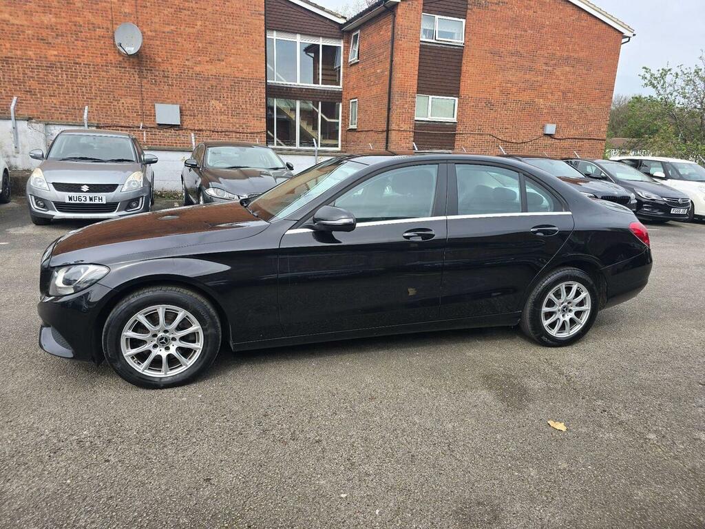 Mercedes-Benz C Class 2.0 C200 Se G-tronic Euro 6 Ss Black #4