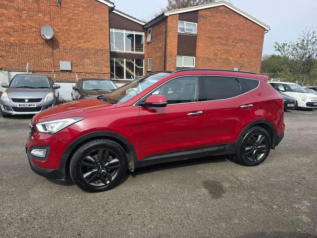 Hyundai Santa Fe 2.2 Crdi Premium Se 4Wd Euro 5 7 Seat VA64UXD Red #4