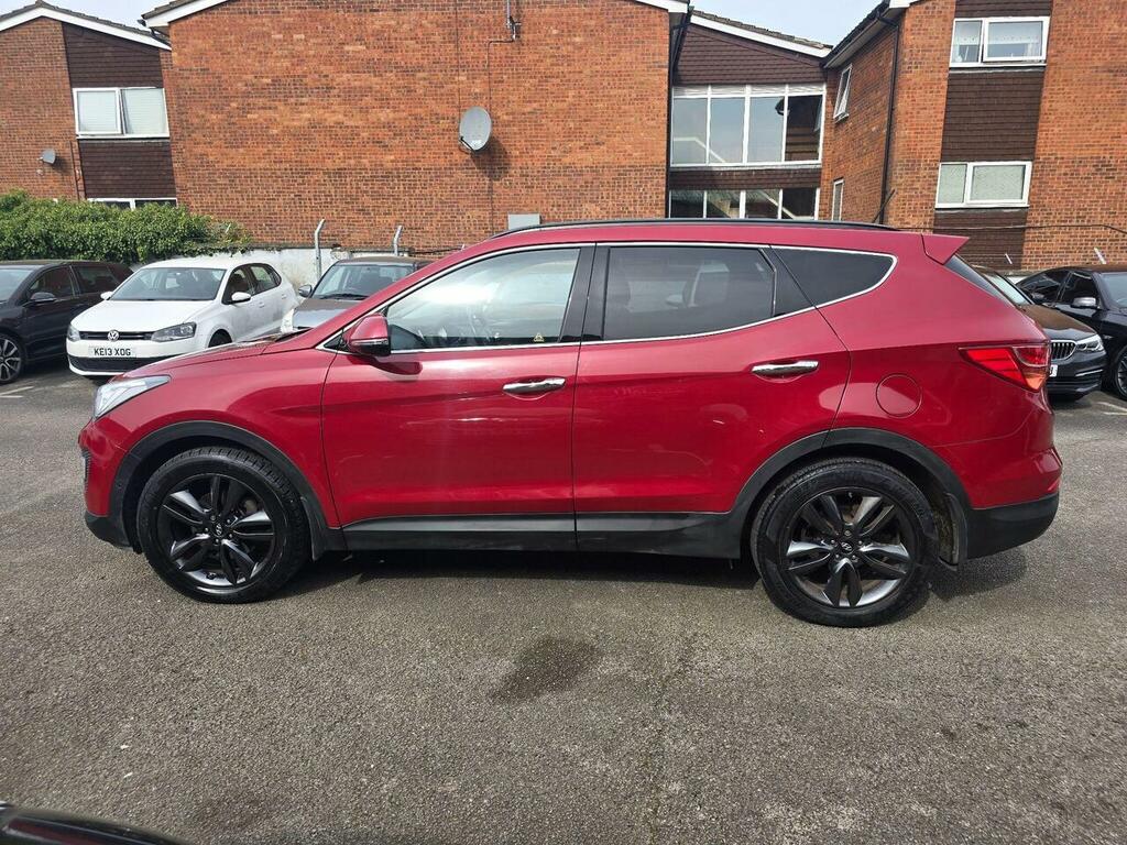 Hyundai Santa Fe 2.2 Crdi Premium Se 4Wd Euro 5 7 Seat VA64UXD Red #5