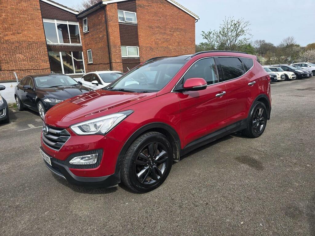 Hyundai Santa Fe 2.2 Crdi Premium Se 4Wd Euro 5 7 Seat VA64UXD Red #3