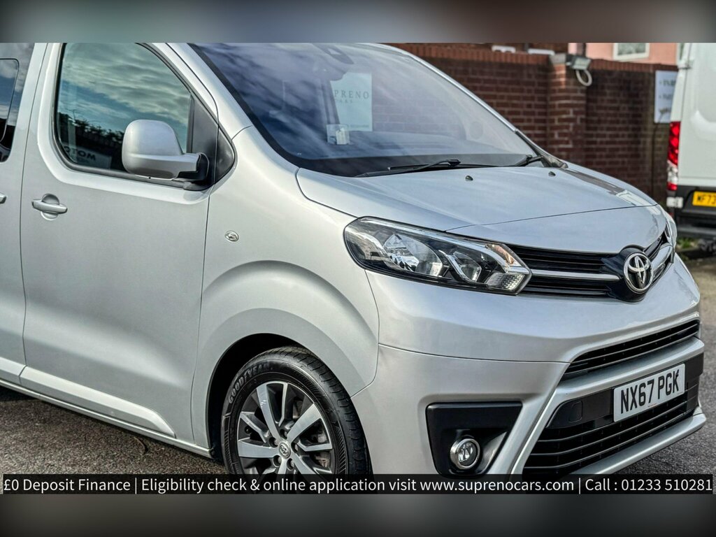 Toyota PROACE 2.0D Family Compact Mpv Swb Euro 6 Ss 8 Se Silver #4