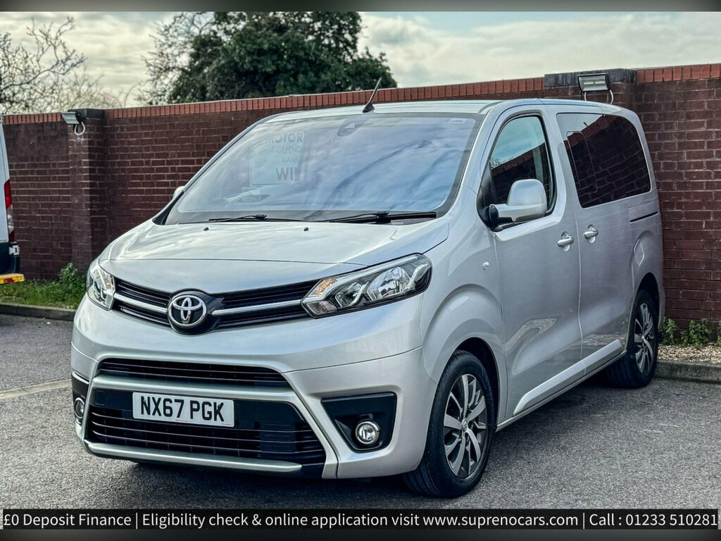 Toyota PROACE 2.0D Family Compact Mpv Swb Euro 6 Ss 8 Se Silver #6