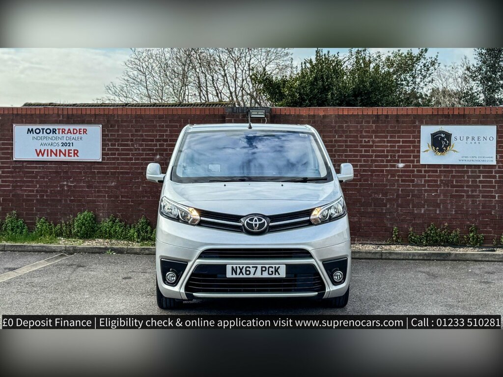 Toyota PROACE 2.0D Family Compact Mpv Swb Euro 6 Ss 8 Se Silver #5