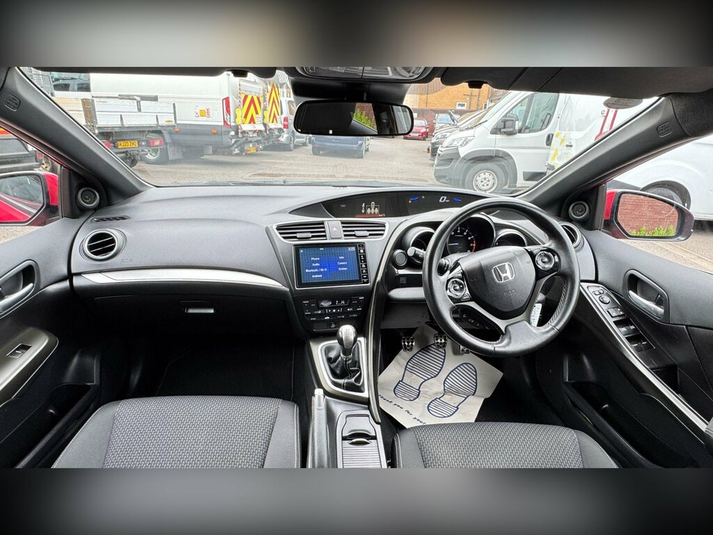 Honda Civic 1.4 I-vtec Sport Euro 6 Ss VA16XDX Red #2