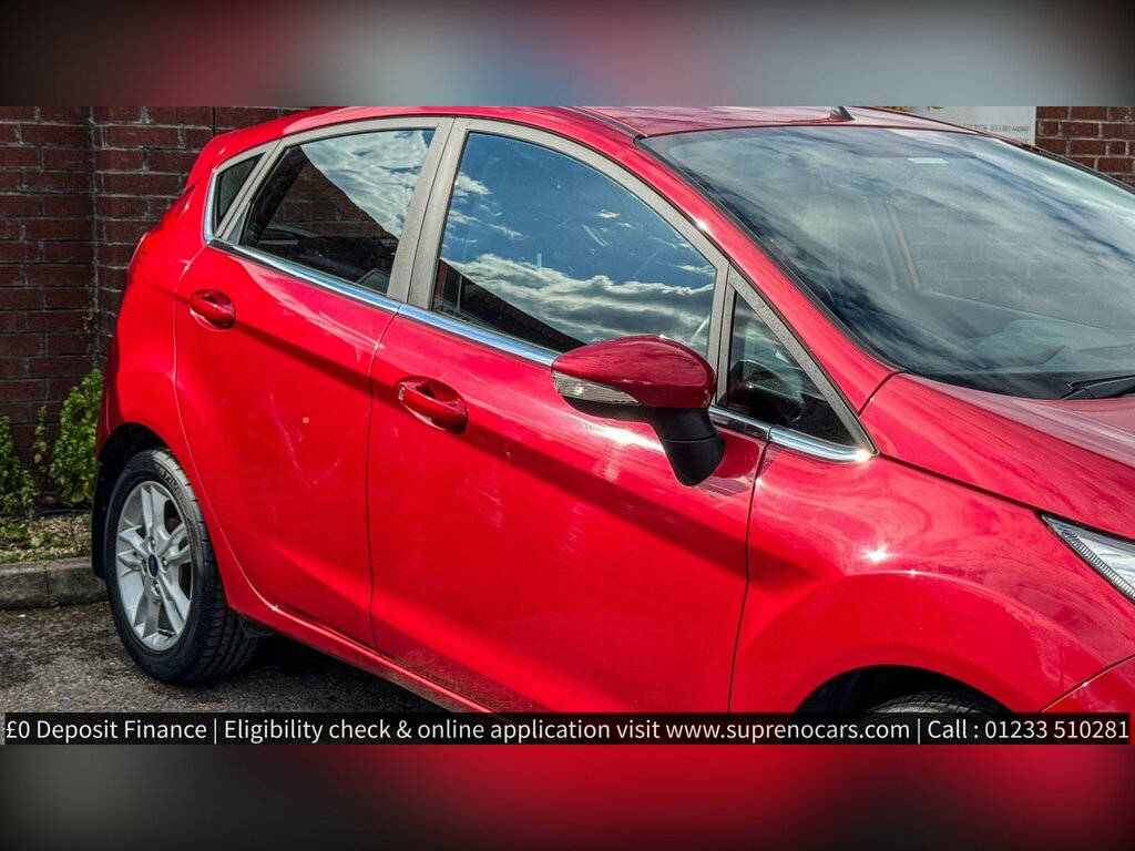 Ford Fiesta 1.0T Ecoboost Zetec Euro 6 Ss DN16MXS Red #3
