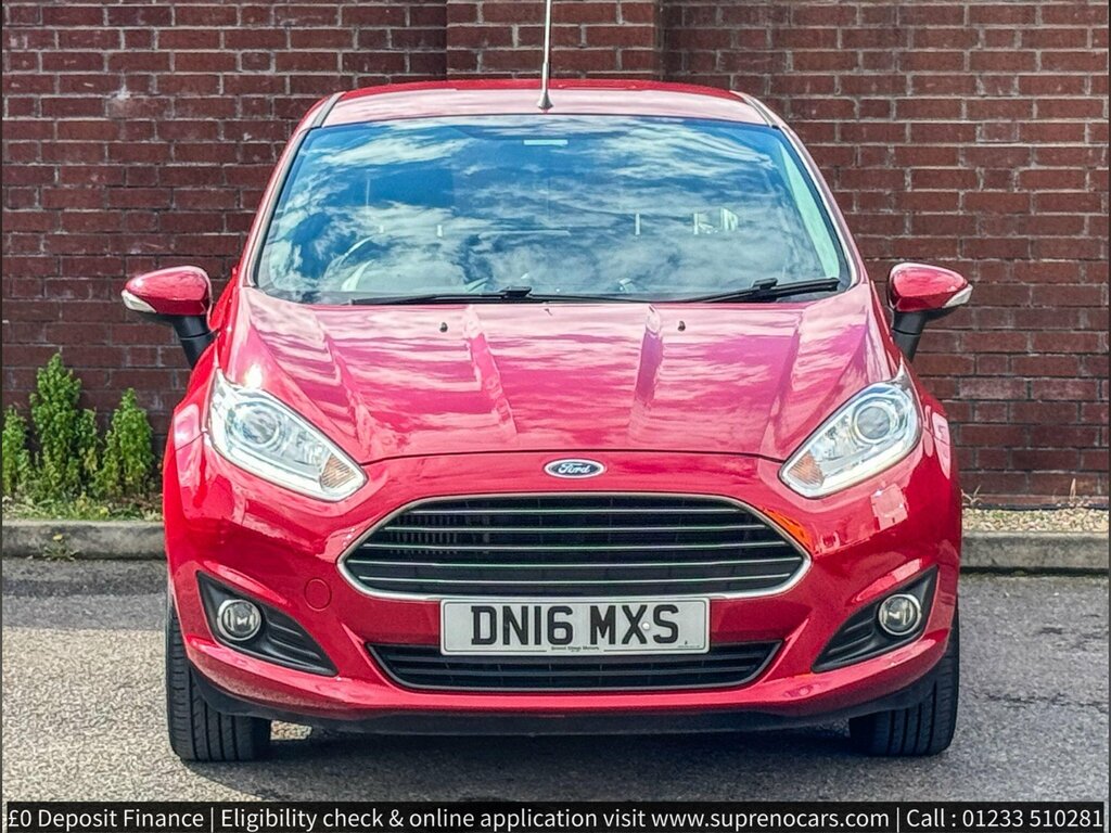 Ford Fiesta 1.0T Ecoboost Zetec Euro 6 Ss DN16MXS Red #5