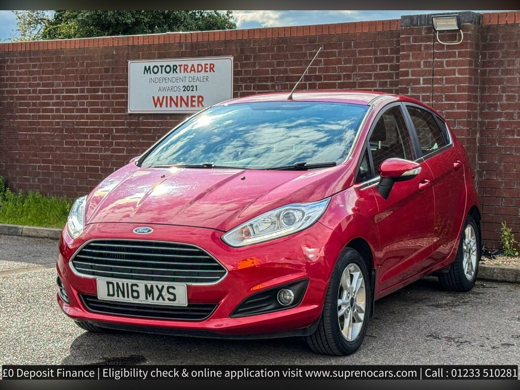 Ford Fiesta 1.0T Ecoboost Zetec Euro 6 Ss DN16MXS Red #6