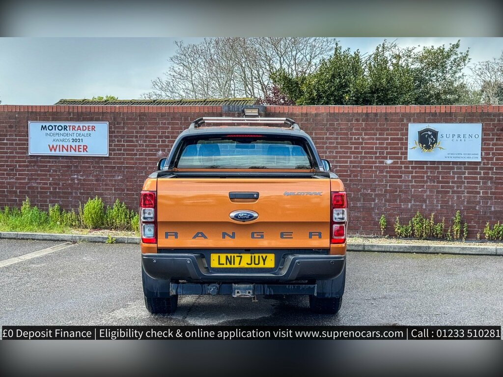 Ford Ranger 3.2 Tdci Wildtrak Pickup Double Cab Aut LN17JUY Orange #6