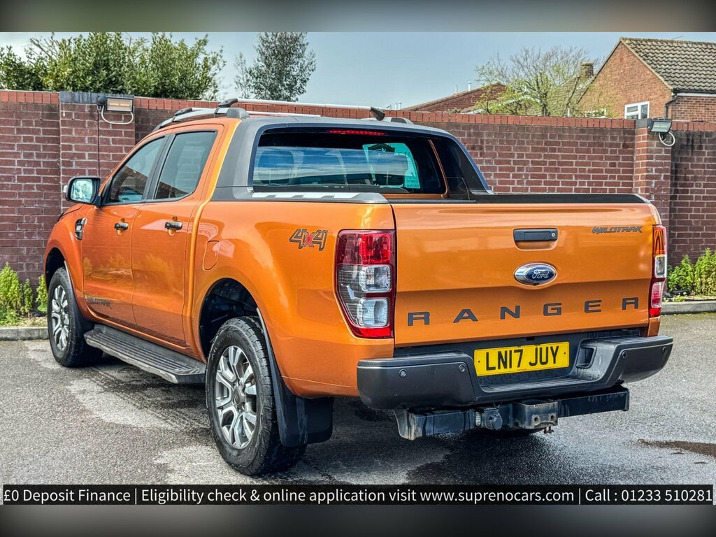 Ford Ranger 3.2 Tdci Wildtrak Pickup Double Cab Aut LN17JUY Orange #5