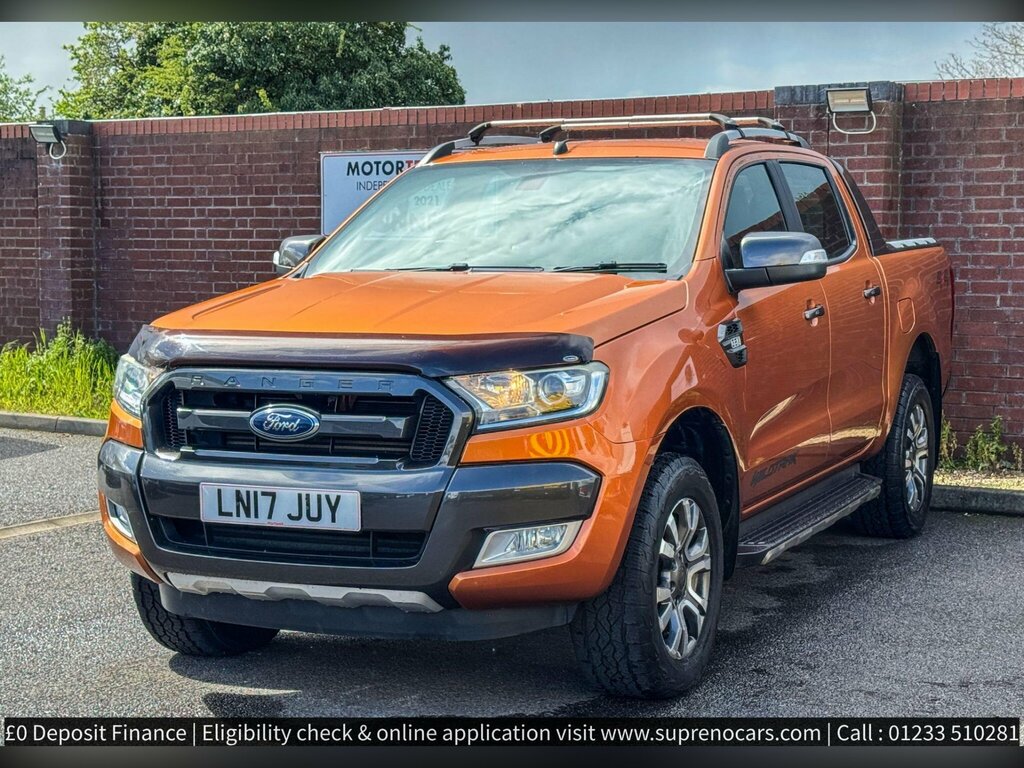 Ford Ranger 3.2 Tdci Wildtrak Pickup Double Cab Aut LN17JUY Orange #4