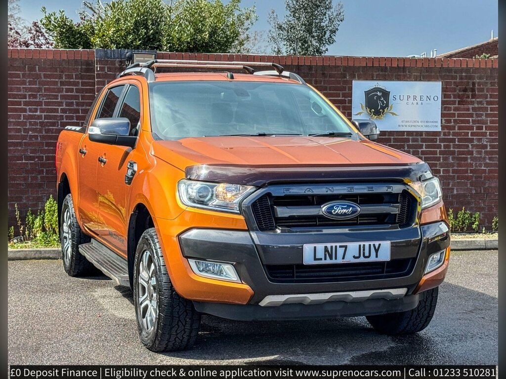 Ford Ranger 3.2 Tdci Wildtrak Pickup Double Cab Aut LN17JUY Orange #3