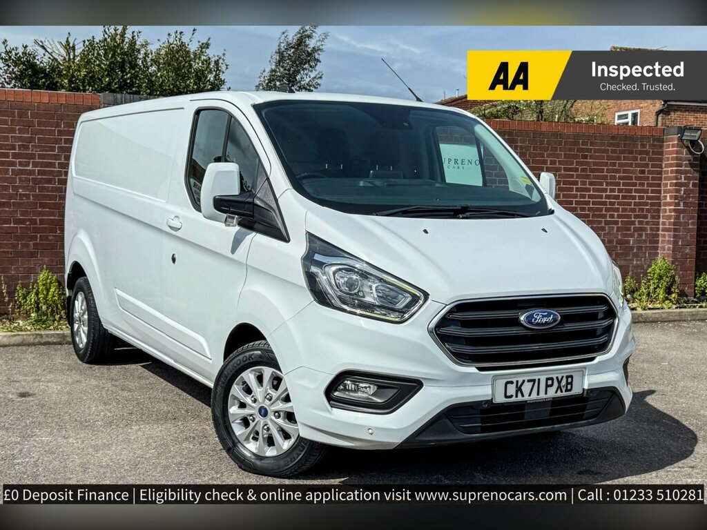 Ford Transit Custom 2.0 300 Ecoblue Limited L2 H1 Euro 6 Ss White