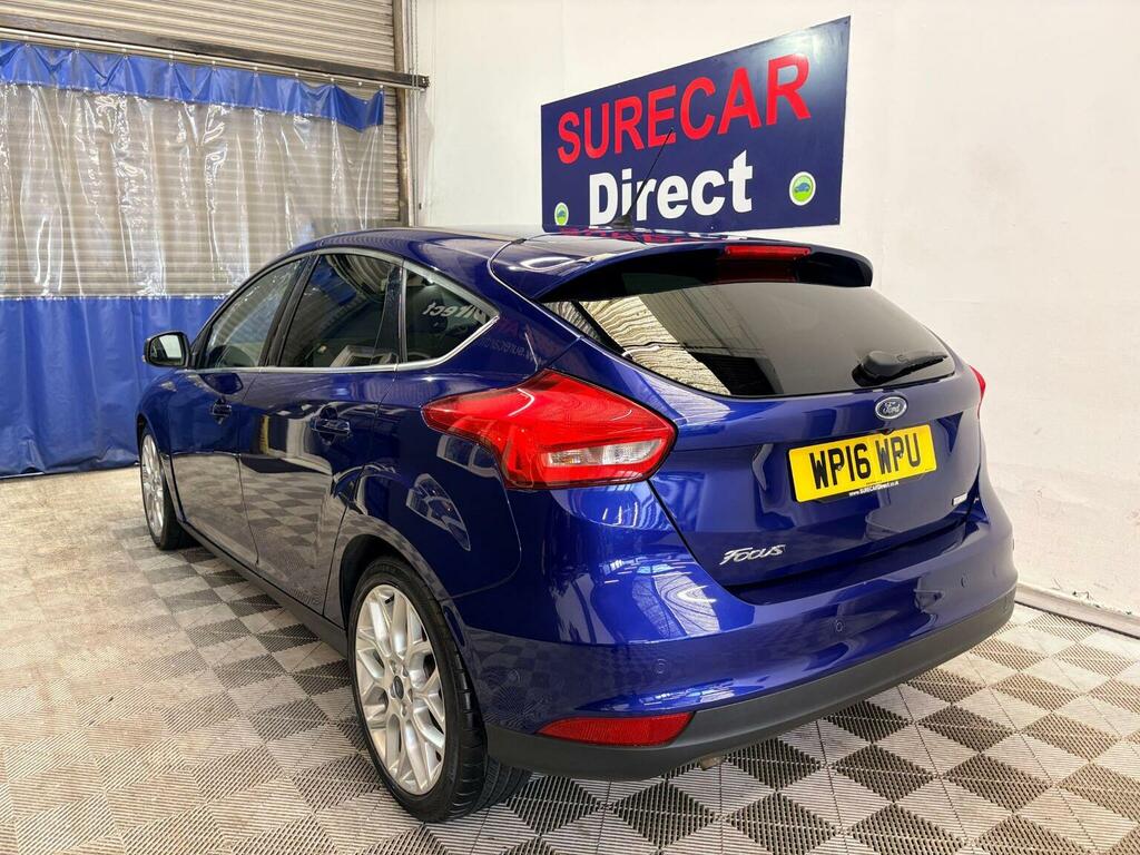 Ford Focus Hatchback 1.0T Ecoboost Titanium X Euro 6 Ss Blue #2