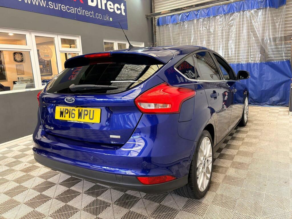 Ford Focus Hatchback 1.0T Ecoboost Titanium X Euro 6 Ss Blue #3