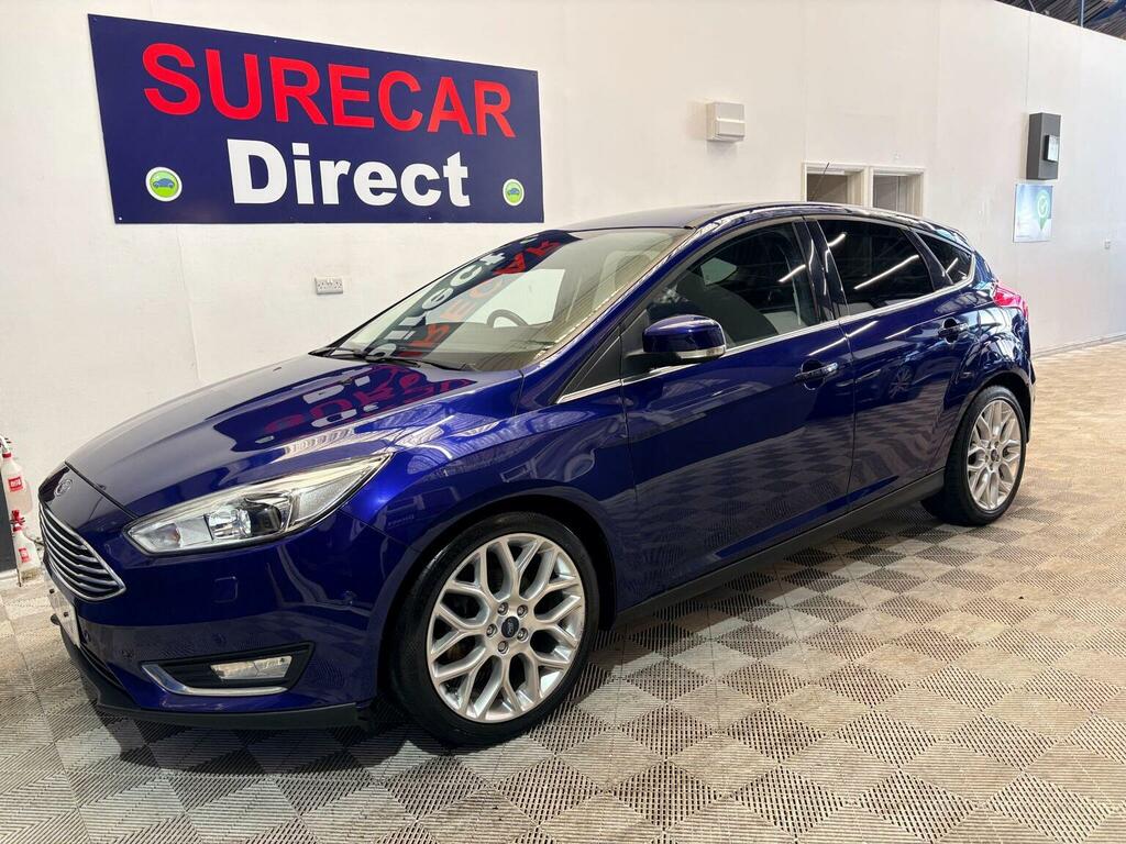 Ford Focus Hatchback 1.0T Ecoboost Titanium X Euro 6 Ss Blue