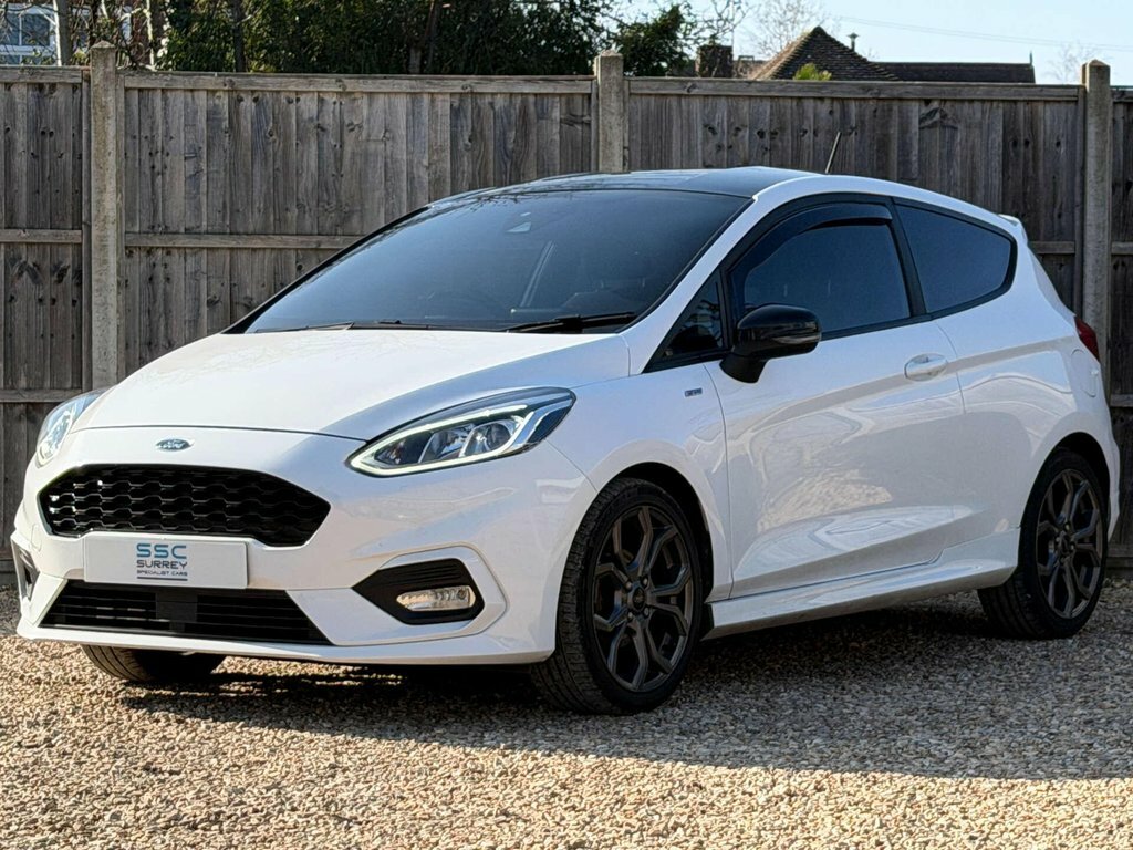 Ford Fiesta 1L St-line BP68MYW White #2