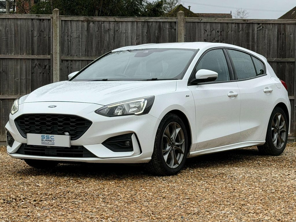 Ford Focus 1L St-line YX68RNO White #2