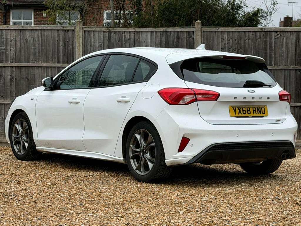 Ford Focus 1L St-line YX68RNO White #3
