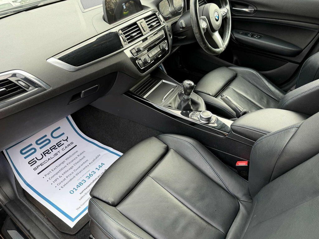 BMW 1 Series 1.5L M Sport Shadow Edition YC19HLH Black #6