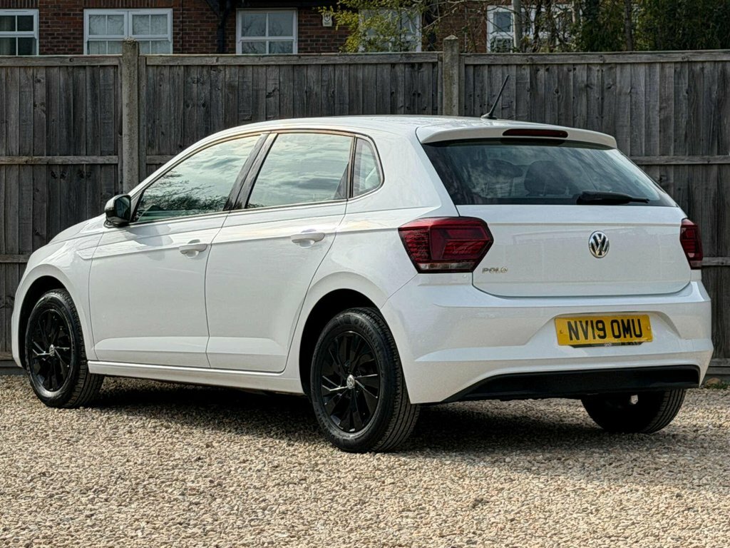 Volkswagen Polo 1L Se NV19OMU White #3