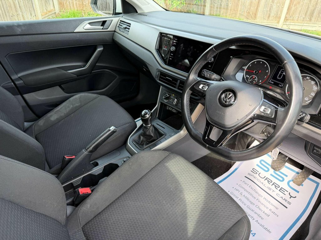 Volkswagen Polo 1L Se NV19OMU White #5