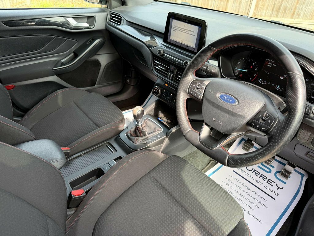 Ford Focus 1L St-line GN69KHC Silver #5