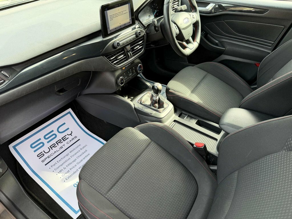 Ford Focus 1L St-line GN69KHC Silver #6