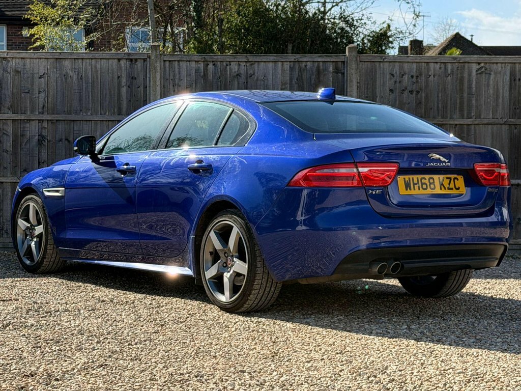 Jaguar XE 2L R-sport WH68KZC Blue #4