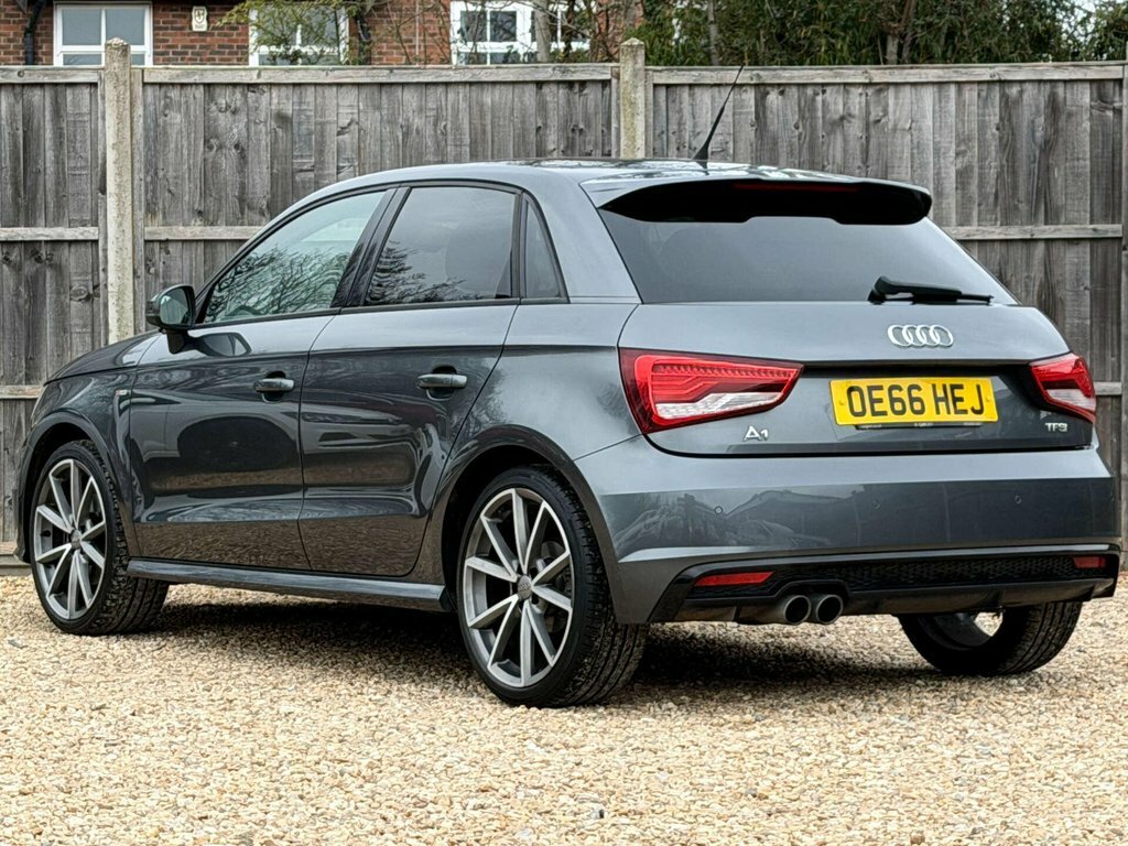Audi A1 1.4L Black Edition OE66HEJ Grey #3