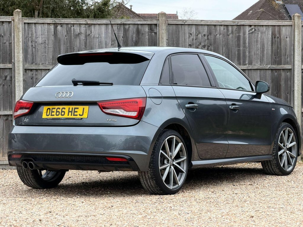 Audi A1 1.4L Black Edition OE66HEJ Grey #4